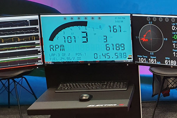 Image of base PC running data telemetry